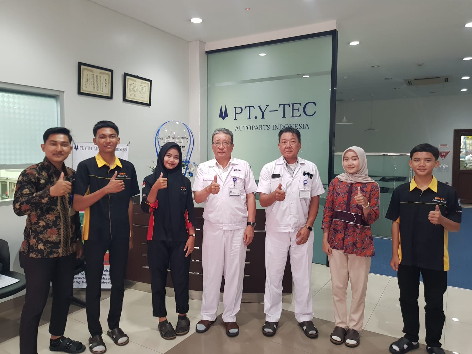 Prakter Kerja Industri SMK Negeri 1 Cikarang Pusat dan Universitas Buana Perjuangan